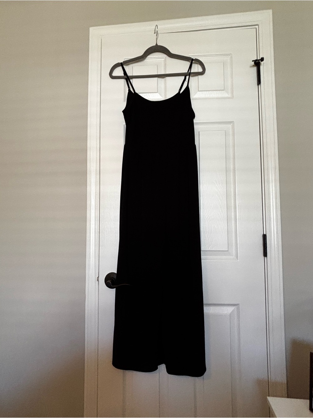 Nicole Miller Black Strappy Maxi Dress